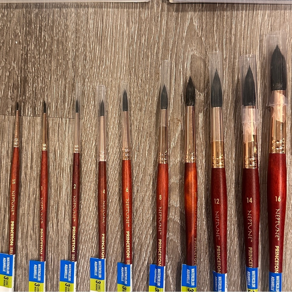 Arches Watercolor Paper and Paintbrush Set - Picture 5 of 9